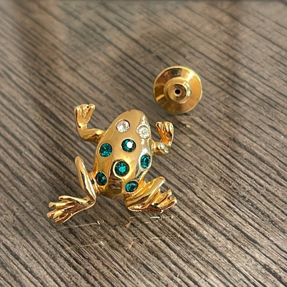 Vintage 1994 Avon Garden Friends Tac Pin - Frog - Picture 7 of 16